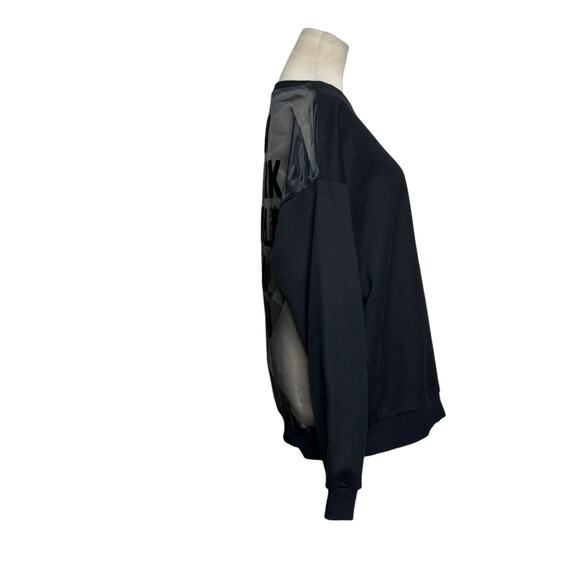 Fashion Nova black bucket list sweatshirt size Large - Picture 8 of 13